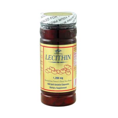 1 Bottle Soy Lecithin 1200 mg 100 Softgels anti-oxidant, FRESH, Made In USA