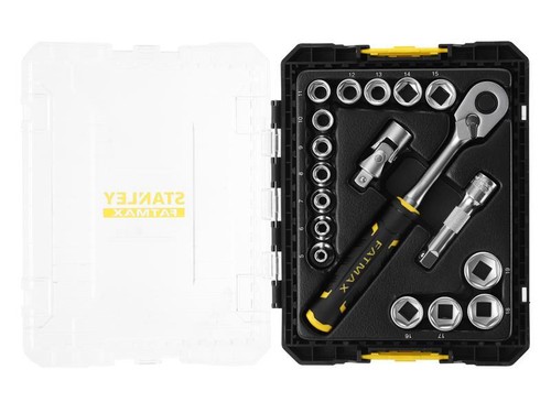 STANLEY 3/8in Metric Socket Set 18 Piece PRO STACK STA098102 FATMAX - Picture 2 of 3
