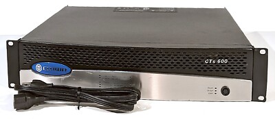 🔥【PRO TESTED】Crown CTs 600 2Ch 600W Power Amp! 2/4/8/16Ω,70