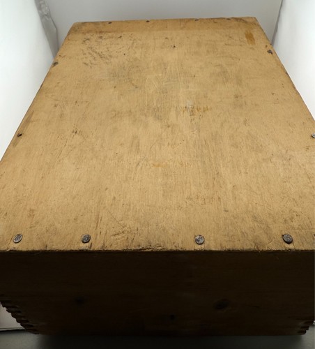 Antique John Walker & Sons Liquor Crate Red Label Vintage Wooden Box - Picture 8 of 13