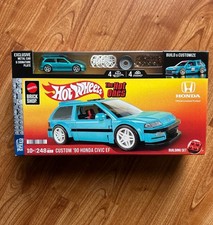 Mattel Hot Wheels Brick Shop Custom '90 Honda Civic EF The Hot Ones Speed Series