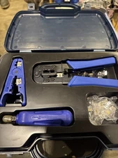 DataShark PA70007 Network Tool Kit, Crimper, Stripper, Punch, Punch Dow tool