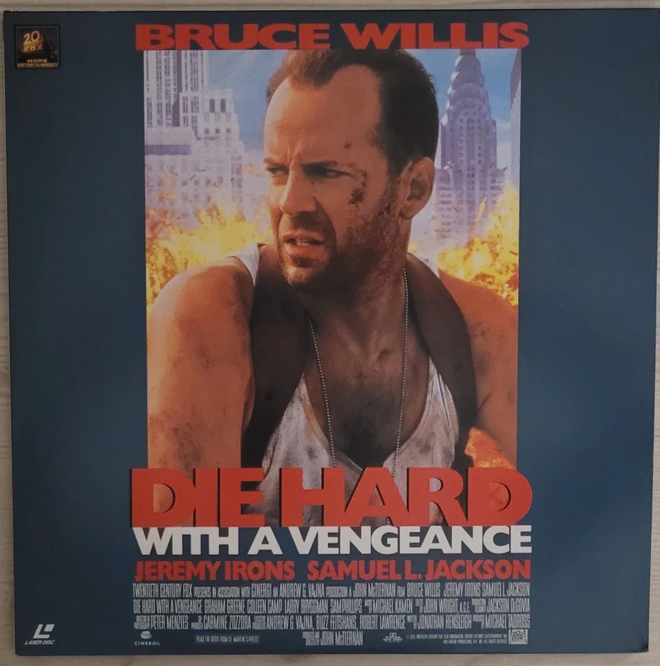 Laserdisc " DIE HARD 3 " Japan LD - Bruce Willis - NM/NM - Widescreen / Thx - Bild 2 von 4