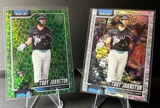 2026 Topps Series 1-Troy Johnston Opening Day Holo & Green Easter Foil RC’s