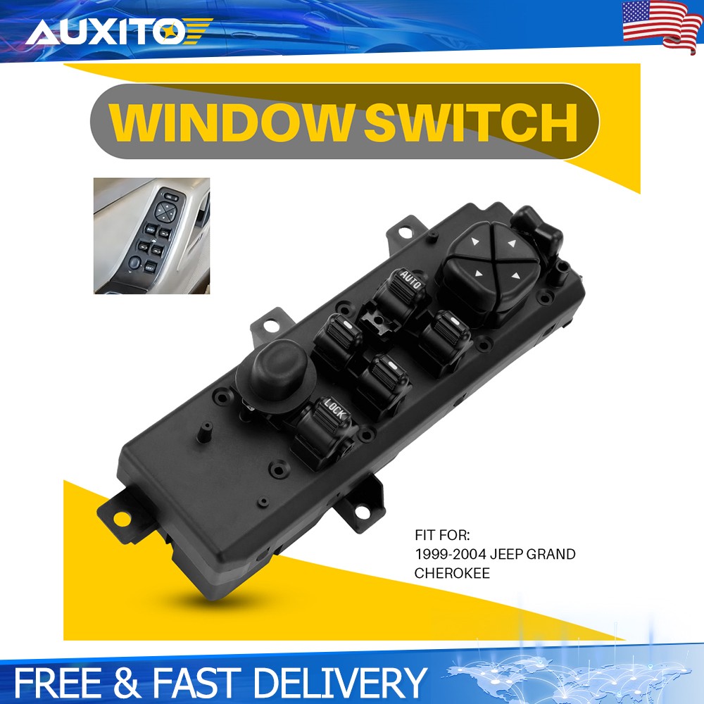 For 1999-2004 Jeep Grand Cherokee OEM Power Window Master Switch 55196389AD