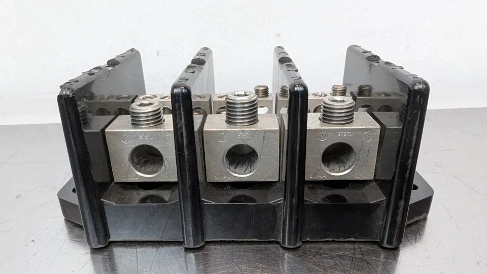 Marathon 1403401 Power Distribution Block 600V 175A 2/0-6,8,10-14 to 4-14AWG - Image 3 of 4