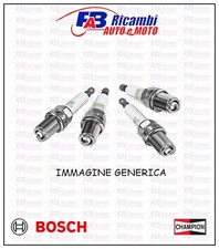 KIT 4 CANDELE  FIAT SEICENTO/ PANDA/ UNO/ CINQUECENTO FIRE