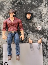 Marvel Legends Cowboy Wolverine Loose Complete Action Figure (Sabretooth 2 Pack)
