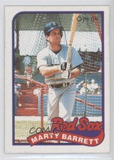 1989 O-Pee-Chee Marty Barrett #155 0a1