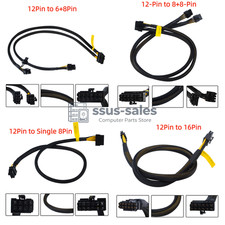 PCIE GPU Power Cable for Dell T7960 12pin to 6 8Pin/8 8Pin /8Pin /16Pin 60cm NEW