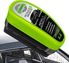 2025 New Automotive Oil Film Cleaning Brush, Clear Vision Glass Cleaner, 