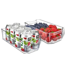 Best Lifemaster Pantry Organizers and Storage Bins - Stackable Clear for Kitchen