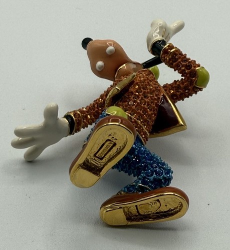 Disney Arribas Brothers Swarovski Crystal Goofy Small Jeweled Figur top - Bild 5 von 5