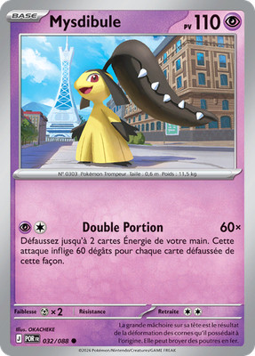 Pokemon Karte Mysdibule 032/088 Common Perfect Balance