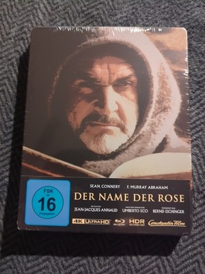 Der Name der Rose - 4K Ultra HD - Steelbook # UHD+BLU-RAY-NEU