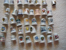 Lot Of  Various  State Thimbles  and Attractions 