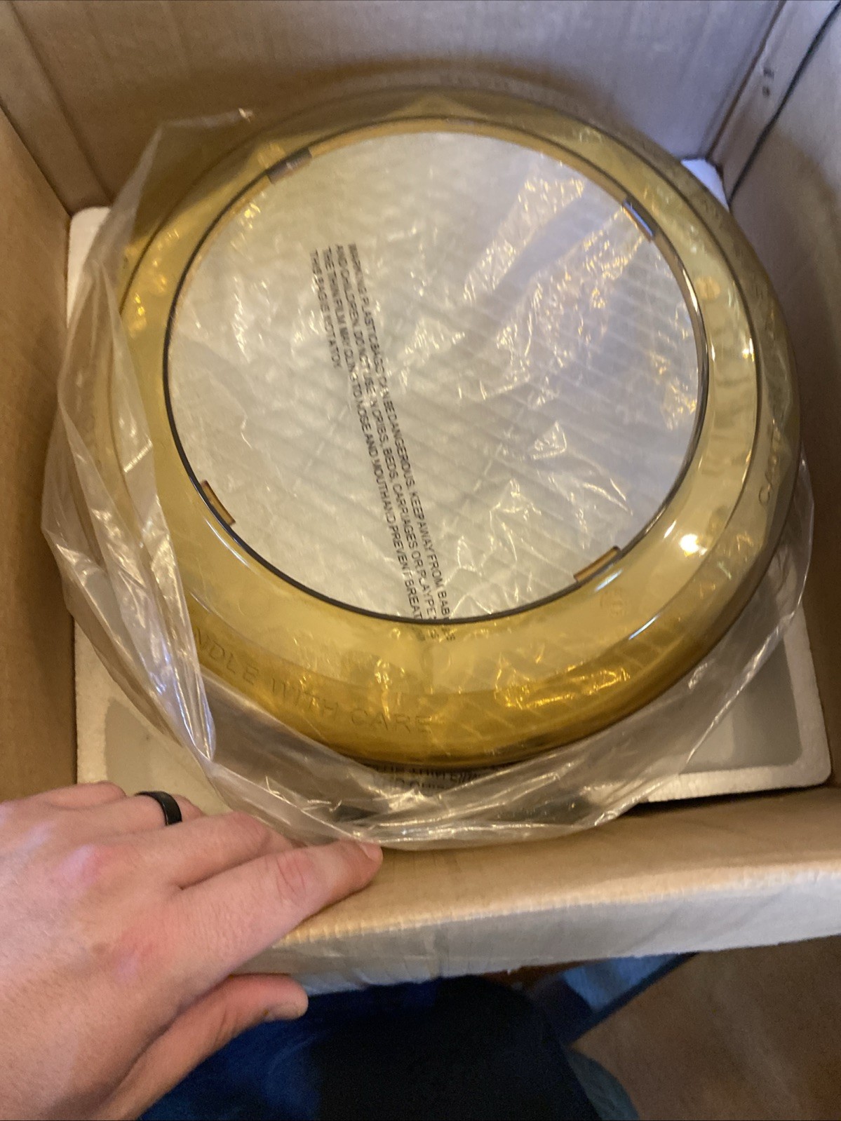 NuWave Pro Plus 20601 Infrared Convection Oven Black Amber Dome Brand New In Box