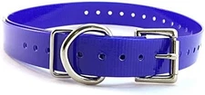 27.5in Replacement Dog Collar Strap Double Buckle Assorted
