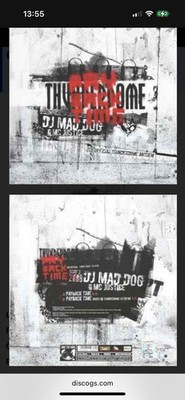 DJ MAD DOG & MC JUSTICE-PAYBACK TIME (THE OFFICIAL THUNDERDOME ANTHEM) 10'' VINYL