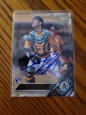 2016 Topps Series Two Carson Blair RC Rookie Card Signed IP Auto Gold /2016 MLB