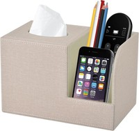KosmetiktüCher Leder TaschentüCher Box Quadratisches Tissue Box Organizer S