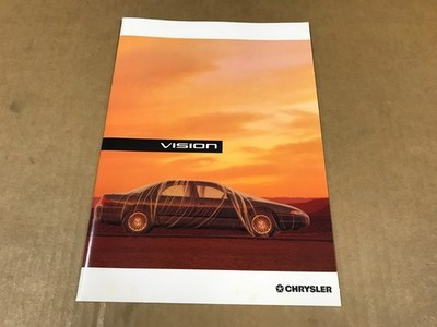 Vintage Chrysler Vision Dealership Salesman Brochure