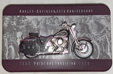 Harley-Davidson 95th Anniversary Playing Cards Sealed Limited Edition Tin 1998