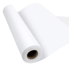 Phinus Craft Paper Roll 15×354, Industrial-Grade Kraft Paper Roll, White