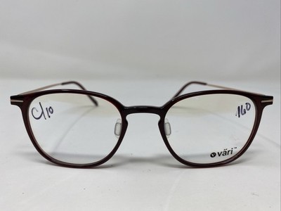 VARI COLLECTION VR19 COL.54 48-20-145 Burgundy Full Rim Eyeglasses Frame /104