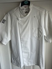 Le Chef Profesional Size Euro Medium Short Sleeved press Stud Tunic 