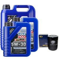 MotoröL Set High Tech 5W-30 Liqui Moly 7 Liter + ÖLfilter FüR Ford Rover VW 2.4