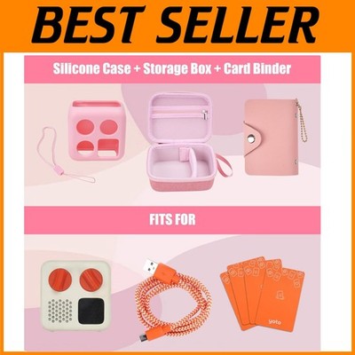 Yoto Mini Player Travel Bundle with Unicorn Silicone Case