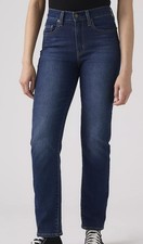 Levi's 724 High Rise Straight Jeans, Women's Sz 27x30