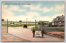 Postcard | Cochran Field Entrance Macon, Georgia