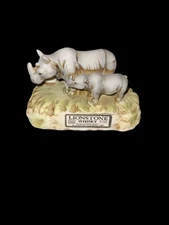 1977 Lionstone Rhino Decanter Whisky Decanter with Stopper Vintage