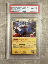 Magnezone Pokémon TCG Prime HS-Triumphant Holo Card 96/102 PSA 8 on eBay