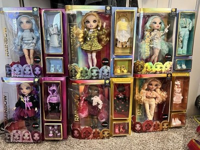 Rainbow High Fashion Doll Lot Gabriella Sheryl Daphne Emi Series 3 Complete Set