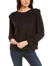 Elie Tahari Padded Shoulder Top Women's