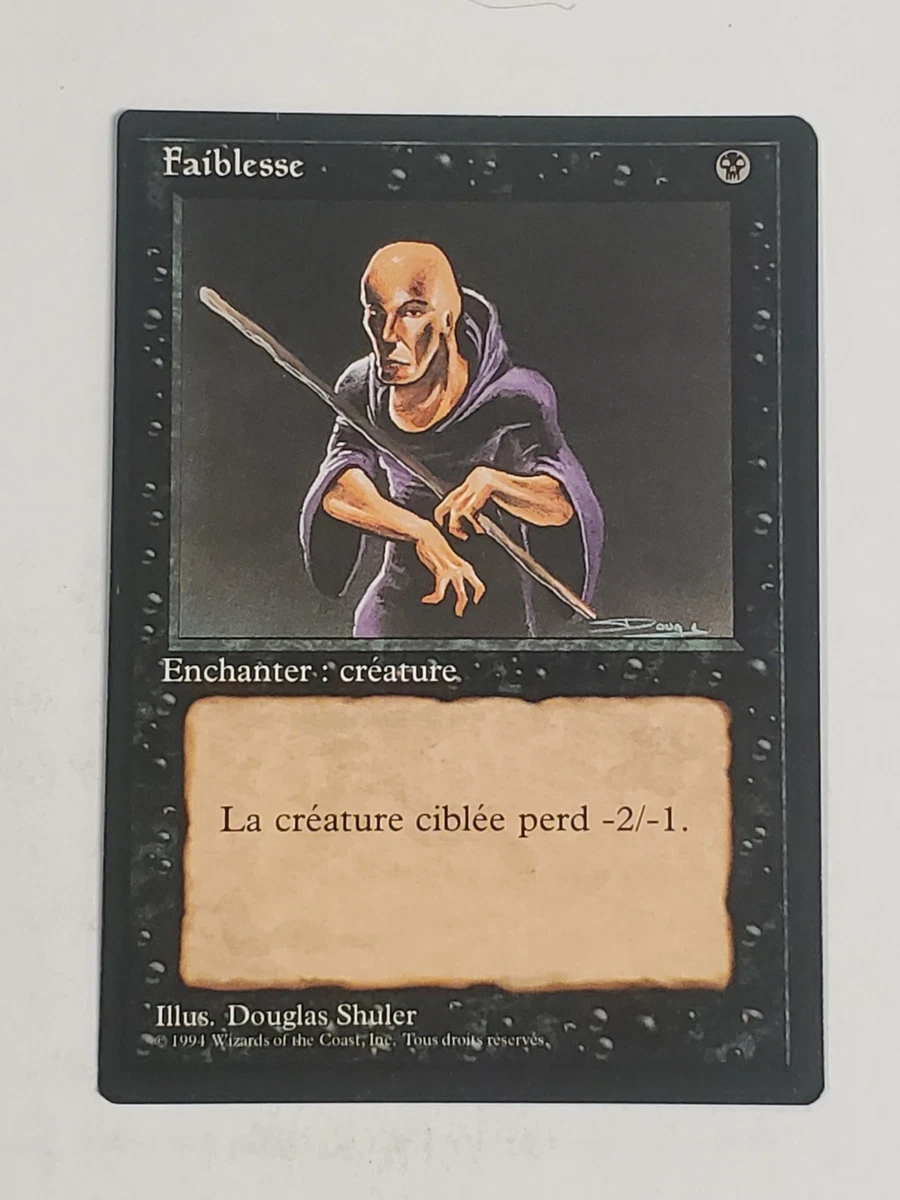 Magic: The Gathering Trading Card Games in French Individual Black