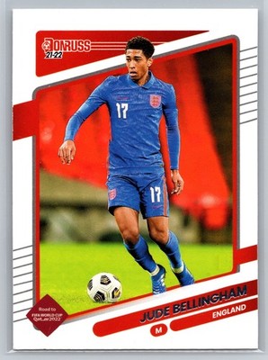 2021 22 Donruss Soccer #48 Jude Bellingham England Road to World Cup Base