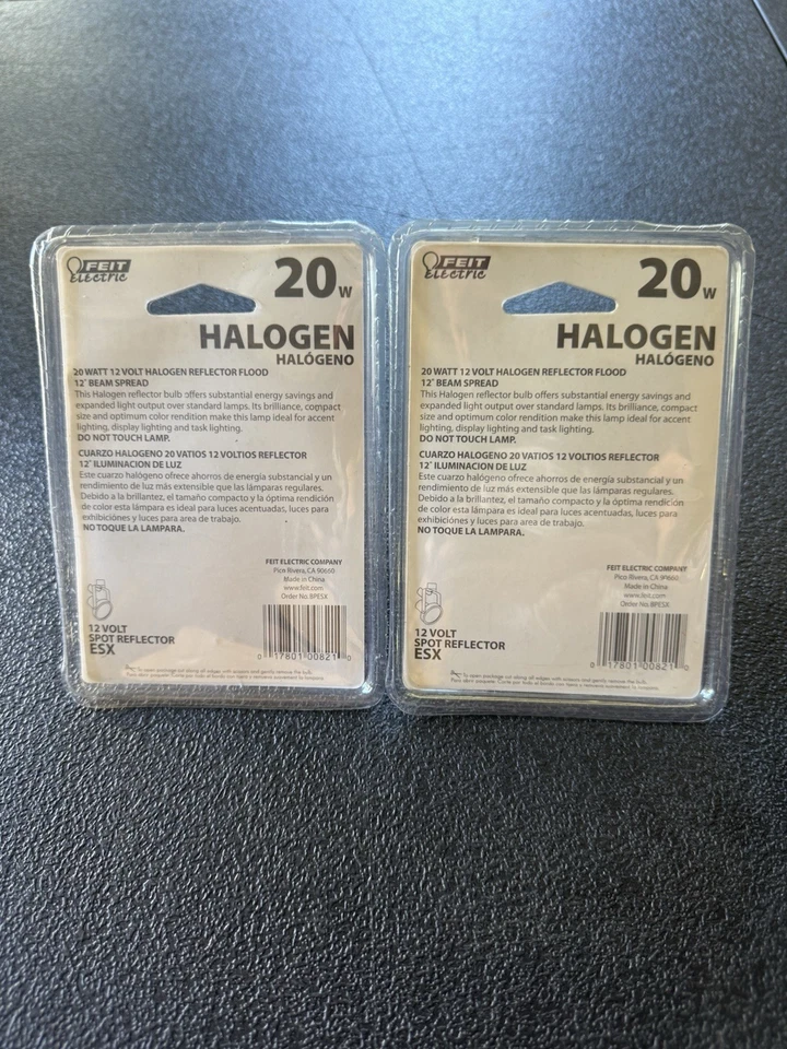 2 Pack - Feit Electric BPESK Bulbs 12v Spot Reflector ESX GU5.3 Base - Image 2 of 4