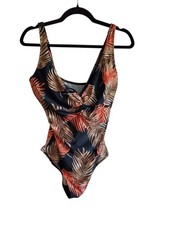 Lascana Palm Print  Tummy Control One Piece S...