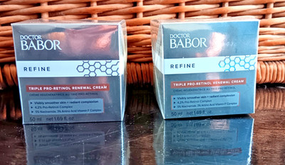 Doctor Babor Refine Cellular Triple Pro-Retinol Renewal Cream 2 x 50 ml NEU 