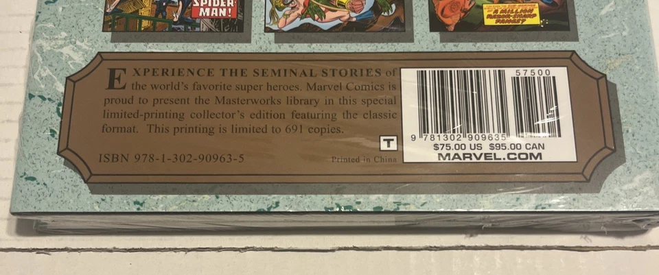 Marvel Masterworks : The Sub-Mariner Vol. 255 (8) - Image 3 of 4