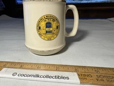 GMI Coffee Cup General Motors Institute Engineering Management Flint Michigan GM