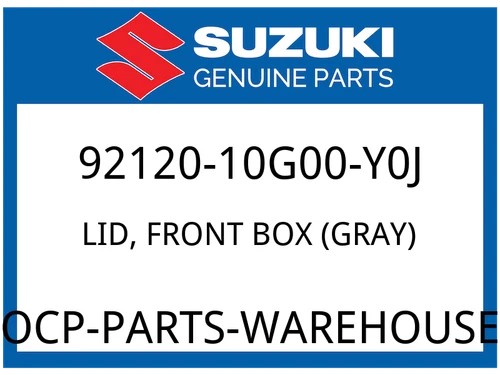 LID, FRONT BOX (GRAY)