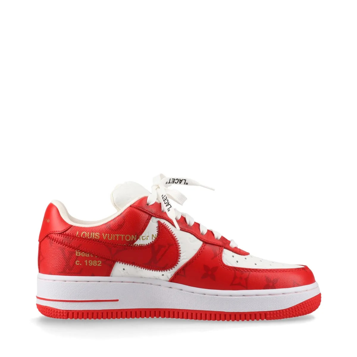 靴 LouisVuittonxNike AirForce1 Louis Vuitton x Nike Air Force 1 | Flight Club