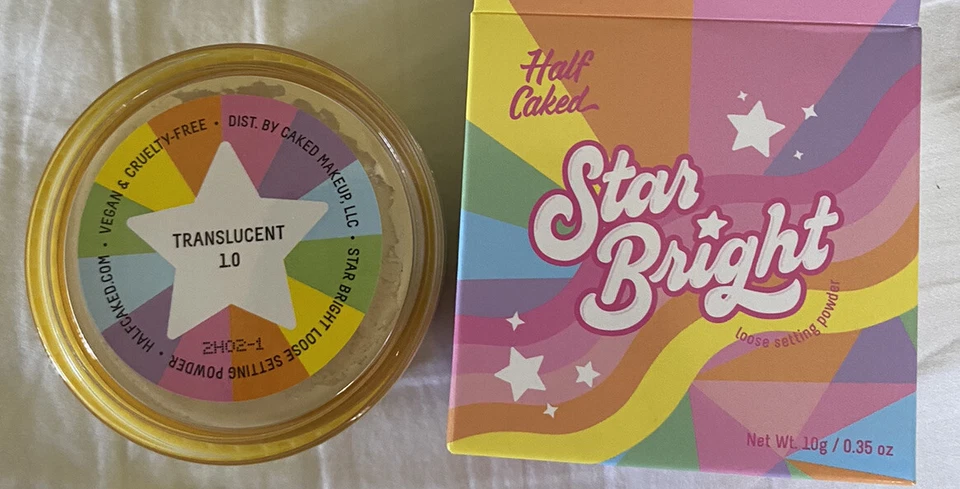 Half Caked Star Bright Loose Setting Powder In Translucent 1.0 Full Size 0.35 Oz - Image 2 of 4