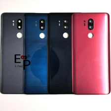 Battery Case Door Glass Cover Replacement For LG G7 LG G7 ThinQ With Logo