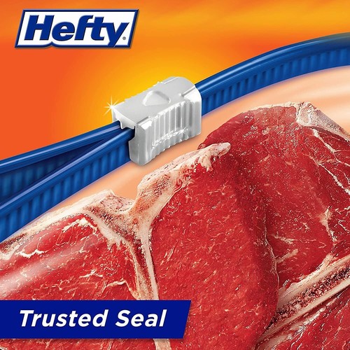 Hefty Freezer Slider Bags, Gallon, 25 Count. (Pack of 1) New - Picture 4 of 4